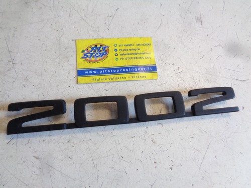 Scritta posteriore bmw 2002 - scritta,