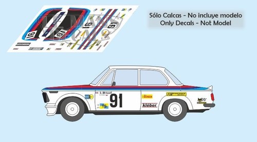 Decals bmw 2002 mans - bmw,