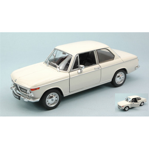 Bmw 2002 1972 white 24 - bmw, 1:24