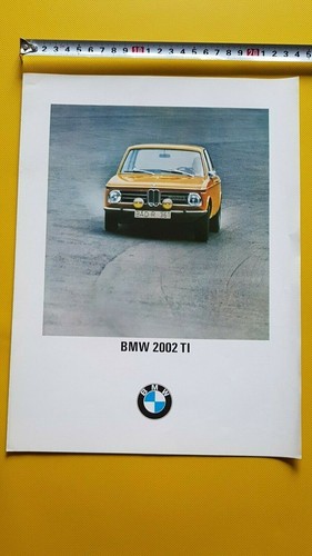 Bmw 2002 1969 depliant - bmw,