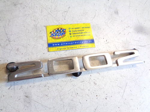 Scritta posteriore bmw 2002 - scritta,